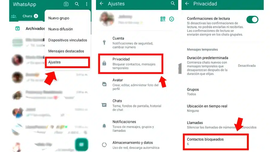 Cómo bloquear u ocultar estados de WhatsApp a una persona