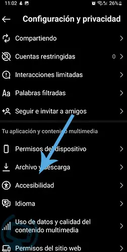 como cambiar el tema de instagram 