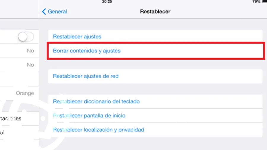 como formatear ipad