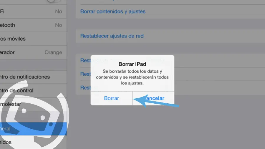 como formatear el ipad