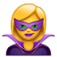 Cara mujer enemiga