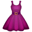 Emoji vestido mujer 