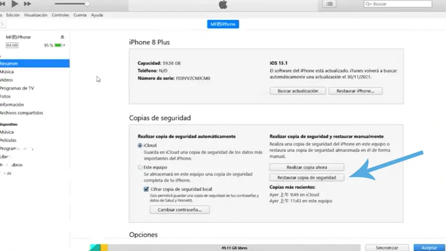 recuperar mensajes de texto borrados en iphone