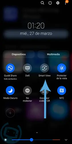 duplicar la pantalla del móvil con Screen Mirroring