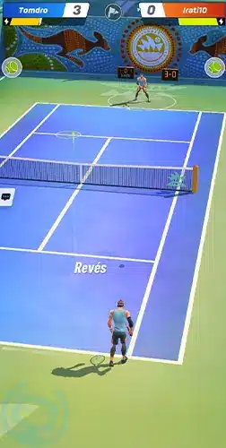 como jugar tennis clash 
