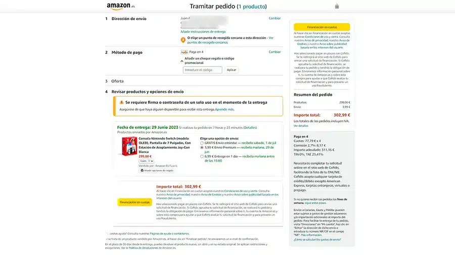 como comprar en amazon españa
