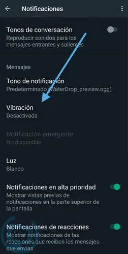 como hacer vibrar el movil