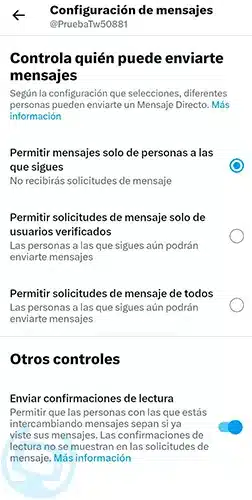 poner privado twitter