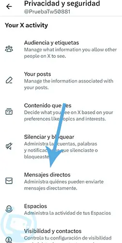 como poner privado twitter