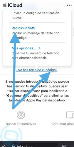 buscar iphone desde android