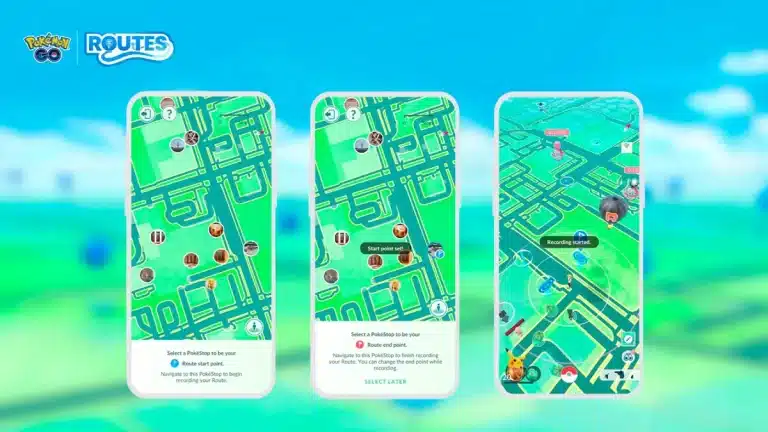 pokemon go rutas