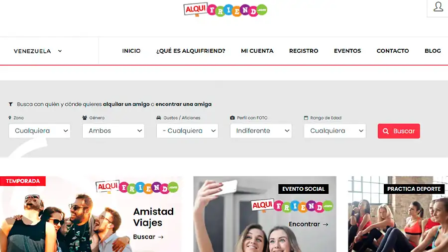 alquilar un amigo