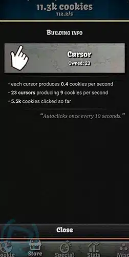 como poner galletas en cookie clicker