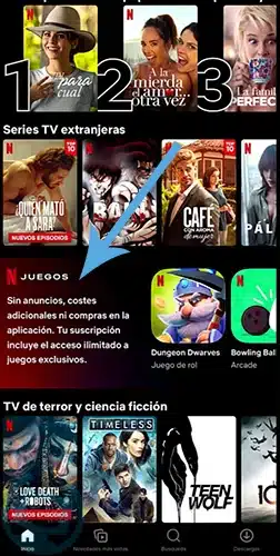 videojuegos netflix