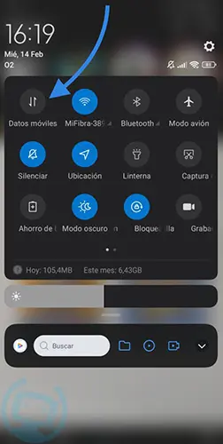 como quitar los datos del movil