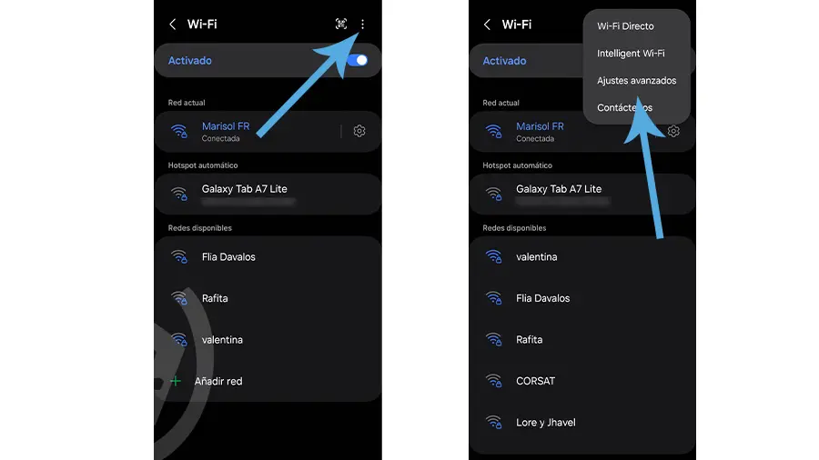 el wifi de mi samsung no funciona