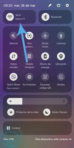 no puedo conectar samsung a wifi
