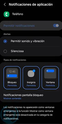 quitar notificación de no hay ningún servicio de datos móviles