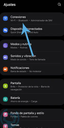 notificación de no hay ningún servicio de datos móviles