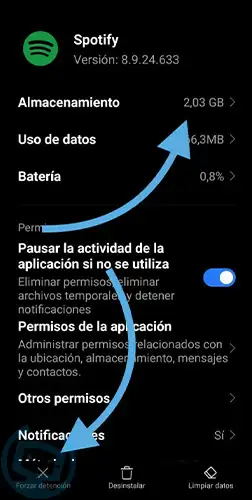 spotify no reproduce contenido