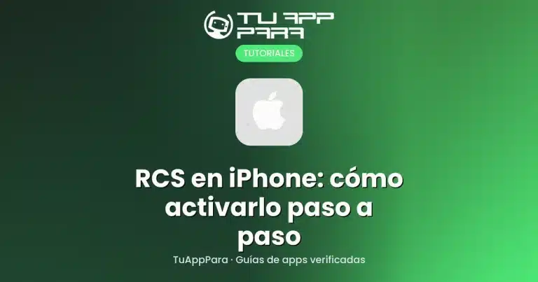RCS en iPhone: cómo activarlo paso a paso