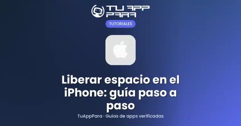 Liberar espacio en el iPhone: guía paso a paso