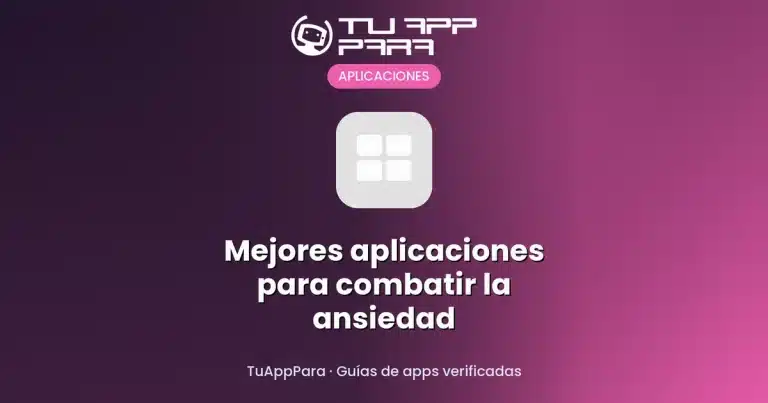 Mejores aplicaciones para combatir la ansiedad