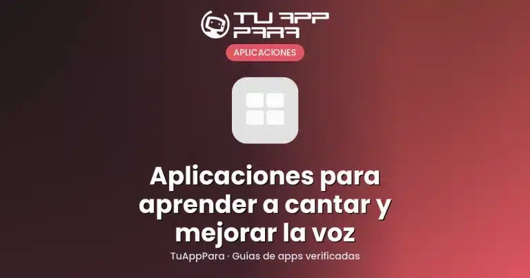 Aplicaciones para aprender a cantar y mejorar la voz