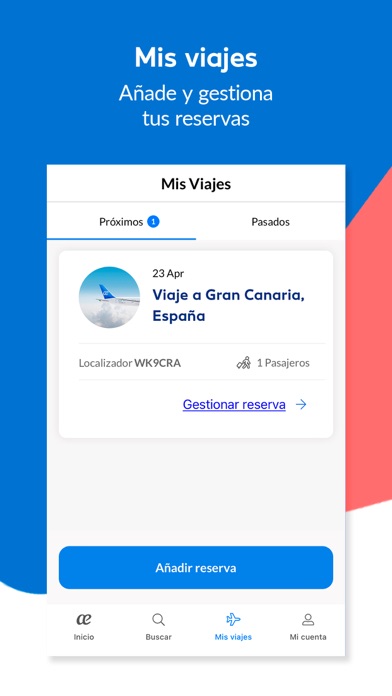 Captura oficial de AirEuropa
