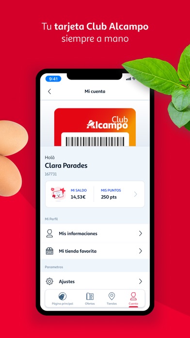 Captura oficial de Club Alcampo