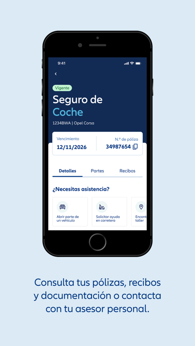 Captura oficial de myAllianz