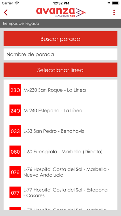 Captura oficial de Avanza