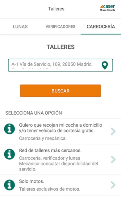 Captura oficial de Caser