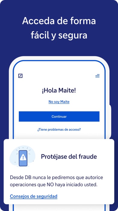 Captura oficial de Deutsche Bank España