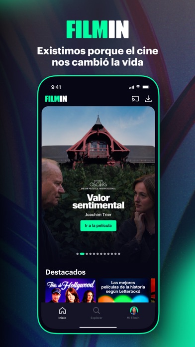 Captura oficial de Filmin