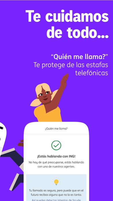 Captura oficial de ING Banca Móvil y Finanzas