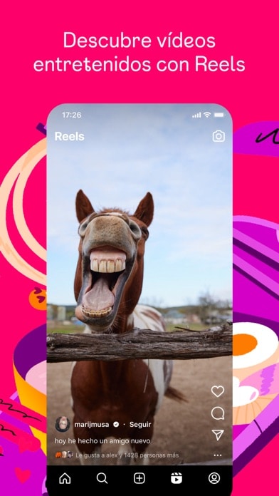 Captura oficial de Instagram