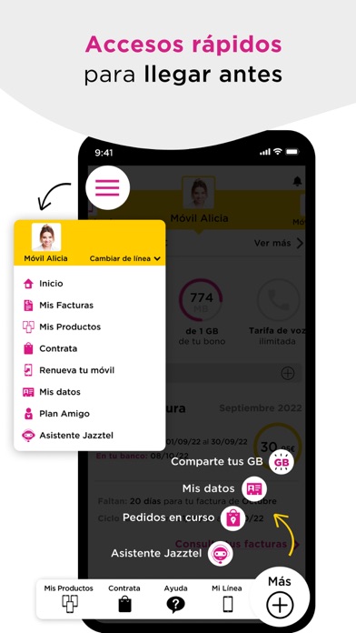 Captura oficial de Jazztel