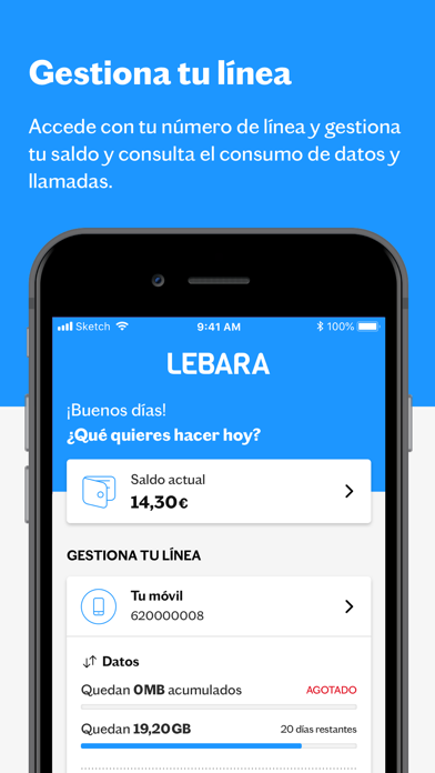 Captura oficial de Soy Lebara