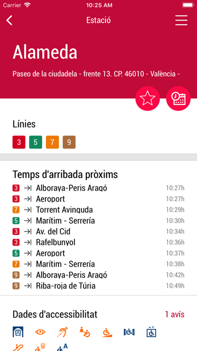 Captura oficial de Metrovalencia oficial