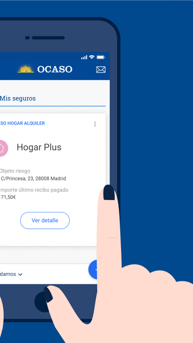 Captura oficial de Ocaso Área de Cliente