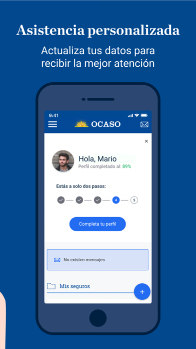 Captura oficial de Ocaso Área de Cliente
