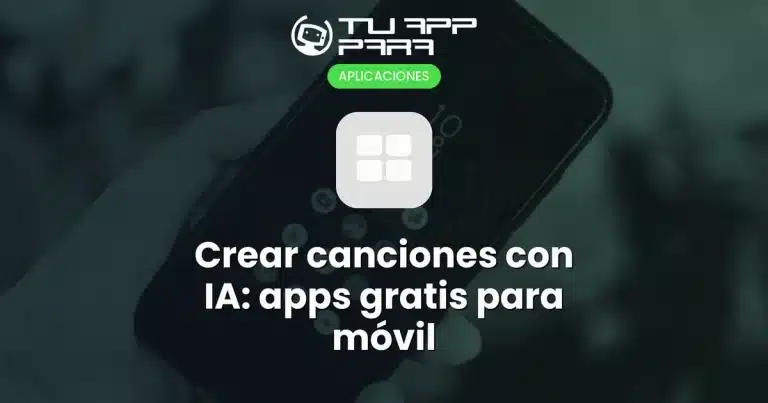 Crear canciones con IA: apps gratis para móvil