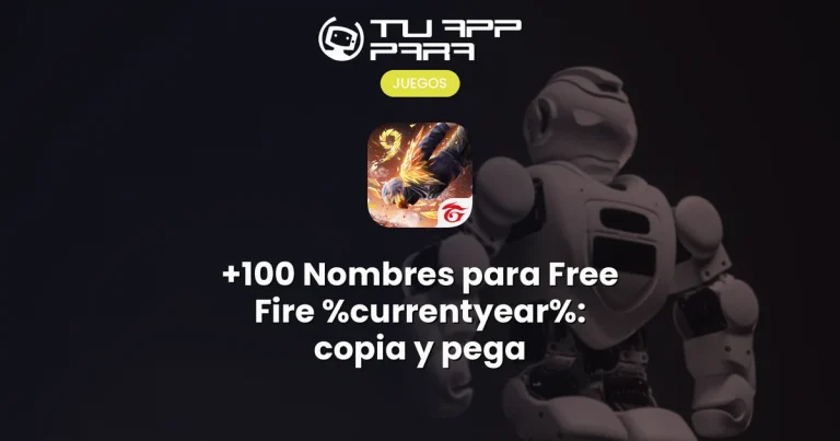 +100 Nombres para Free Fire %currentyear%: copia y pega
