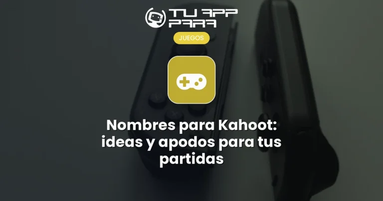 Nombres para Kahoot: ideas y apodos para tus partidas