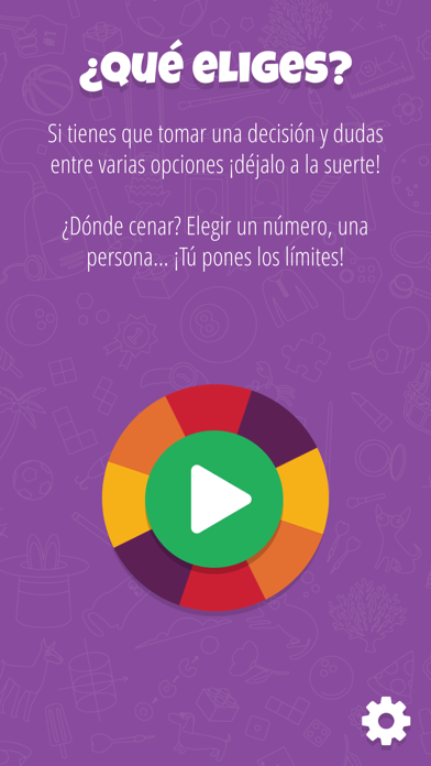 Captura oficial de Ruleta de decisiones