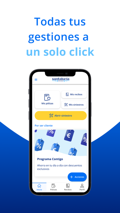 Captura oficial de Santalucía Seguros
