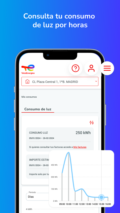 Captura oficial de TotalEnergies Clientes
