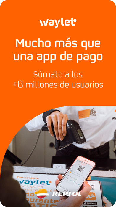 Captura oficial de Waylet. Pagos con el móvil