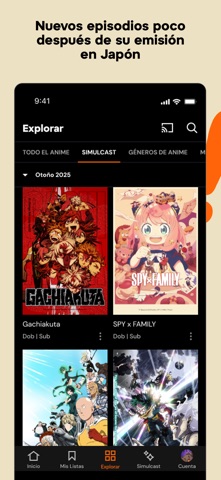 Captura oficial de Crunchyroll